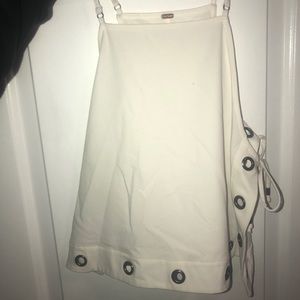 White Free People going out tank